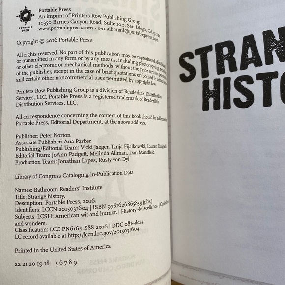 STRANGE HISTORY Mysterious Artifacts, Macabre Legends, Boneheaded Blunders - Picture 4 of 6